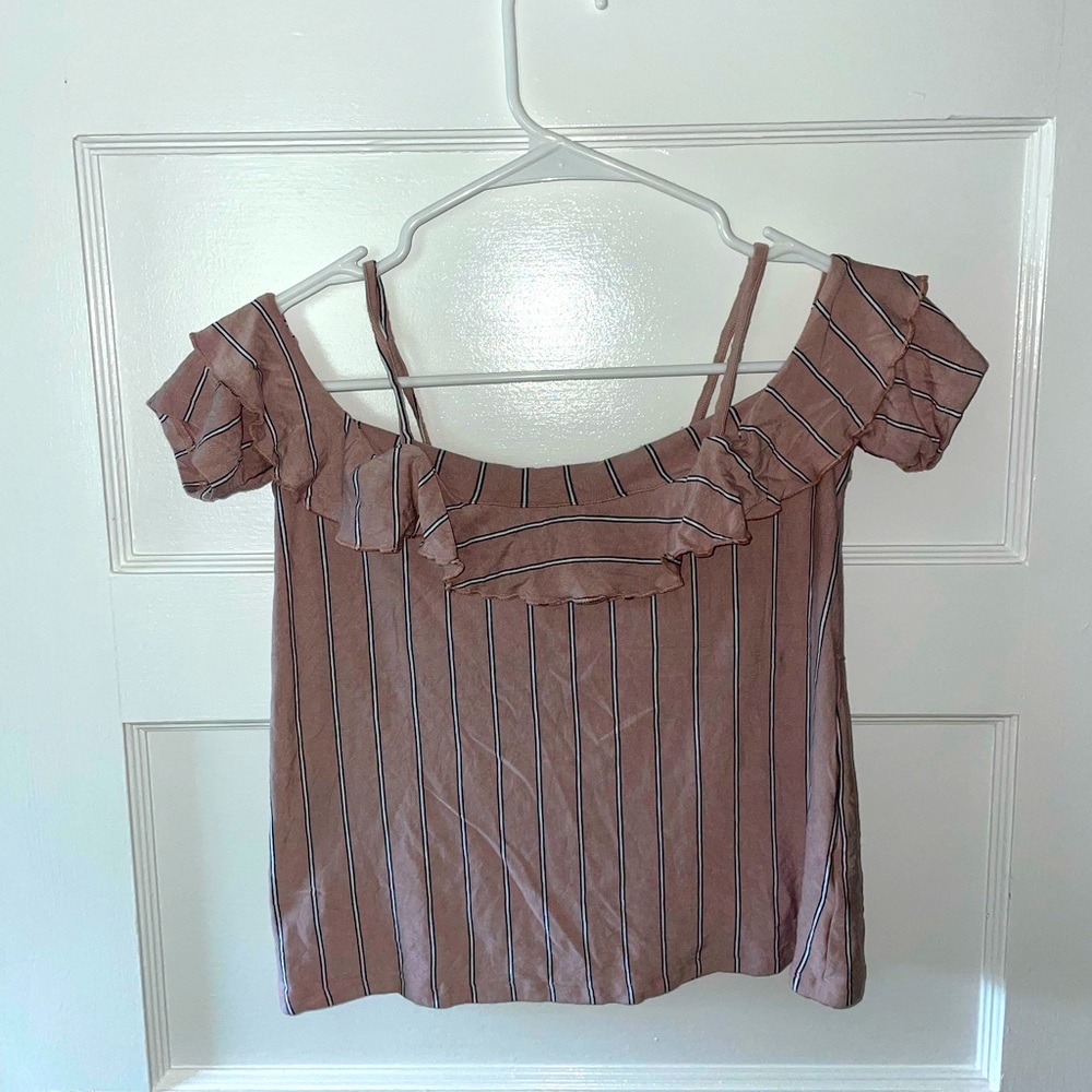 Off-The-Shoulder Ruffle Top